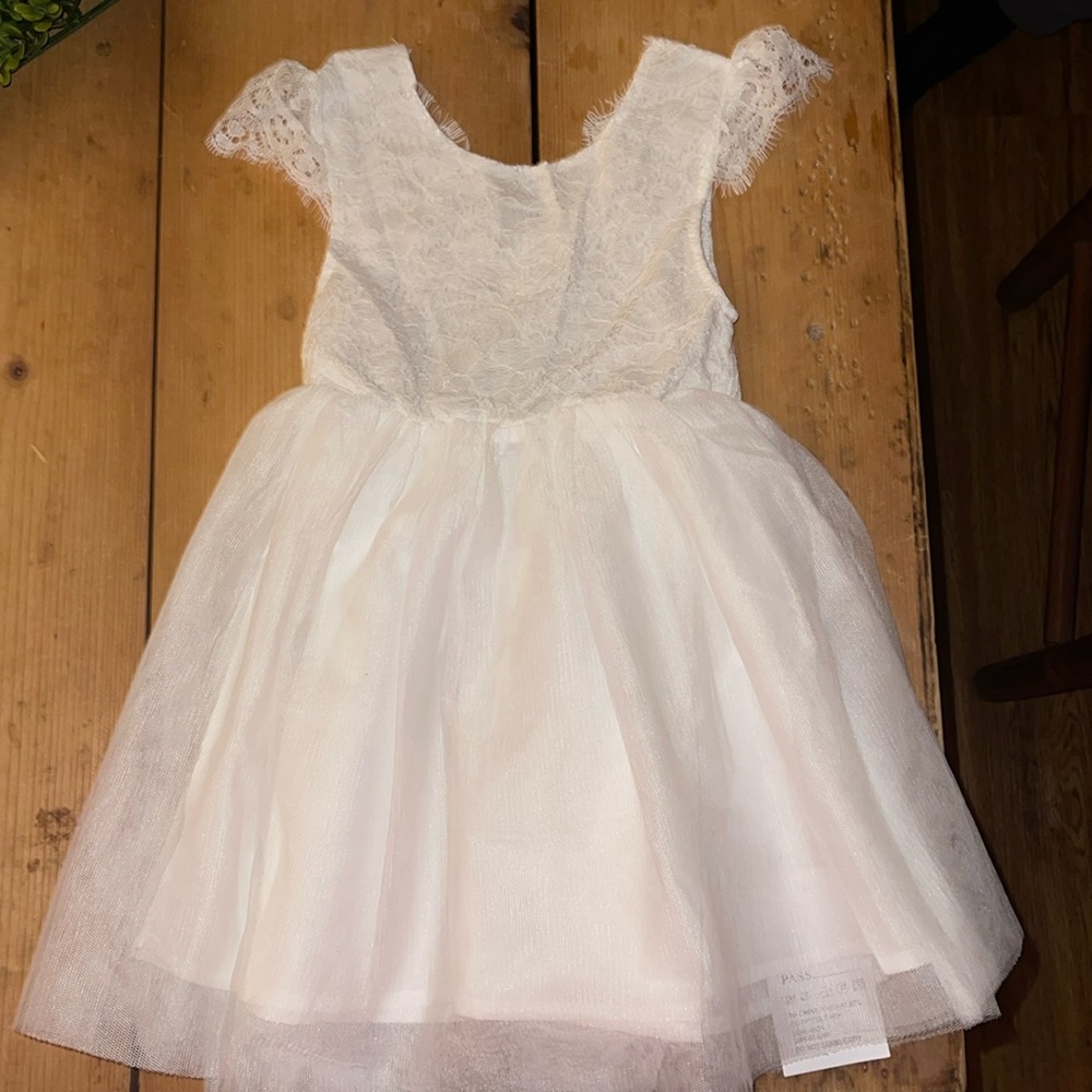 Toddler Girls Flower Girl Dress